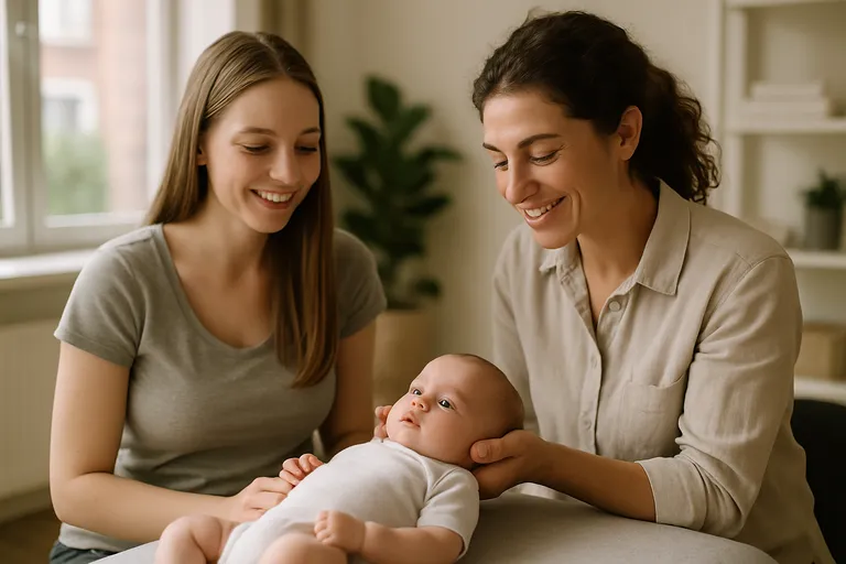 De voordelen van osteopathie voor moeders en baby's